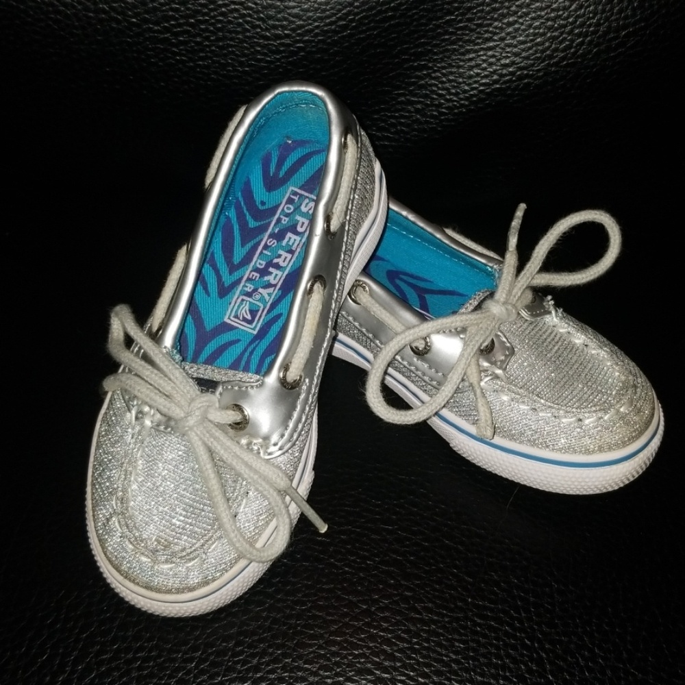 Toddler girl Sperry shoes size 7